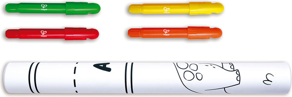 Изображение товара Набор для творчества Hape Юный Пикассо Раскрась мир Юрского периода! / E2017_HP