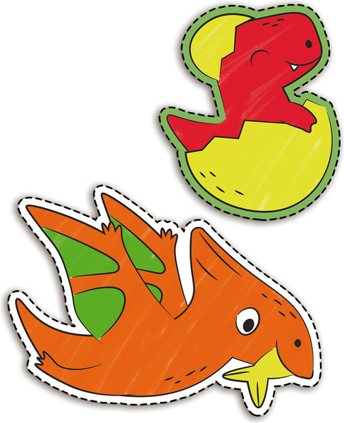 Изображение товара Набор для творчества Hape Юный Пикассо Раскрась мир Юрского периода! / E2017_HP