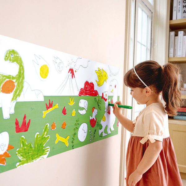 Изображение товара Набор для творчества Hape Юный Пикассо Раскрась мир Юрского периода! / E2017_HP