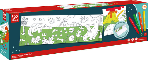 Изображение товара Набор для творчества Hape Юный Пикассо Раскрась мир Юрского периода! / E2017_HP