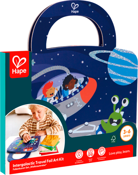 Изображение товара Набор для творчества Hape Укрась фольгой Космос! / E2020_HP