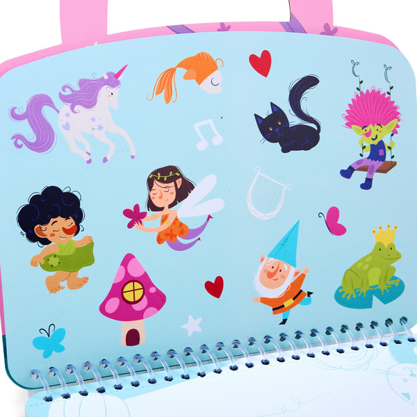 Изображение товара Набор для творчества Hape Юный Пикассо Укрась фольгой Страну Чудес! / E2021_HP