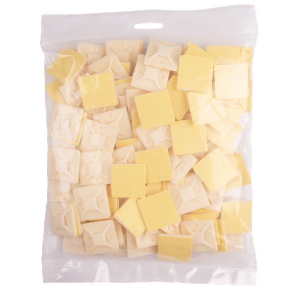 Изображение товара Площадка для стяжки JAZZway PCP-SG 40x40-100WH / 5055087 (100шт)