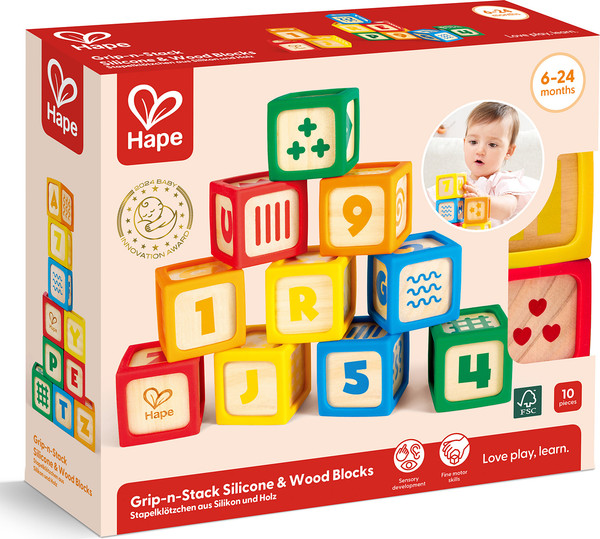 Изображение товара Развивающий игровой набор Hape Кубики / E0131_HP