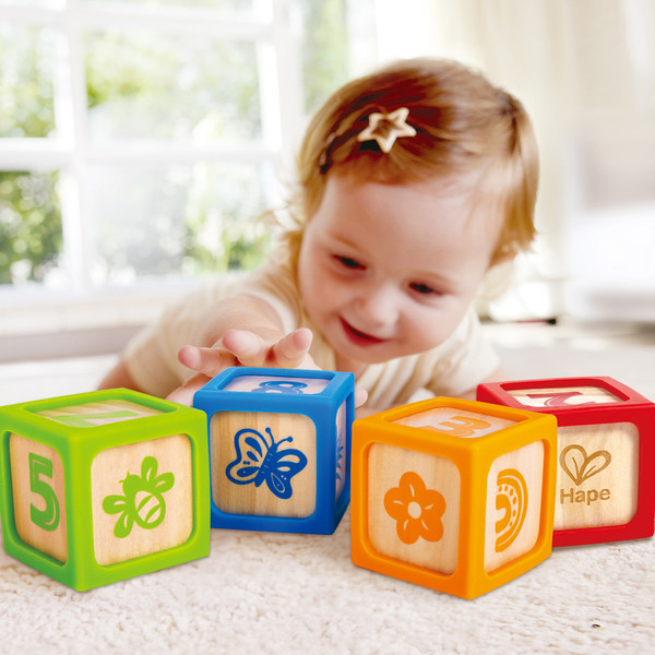 Изображение товара Развивающий игровой набор Hape Кубики E0132_HP