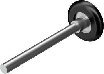 Изображение товара Ролик поддерживающий для ворот DoorHan 120мм 25010B (черный)