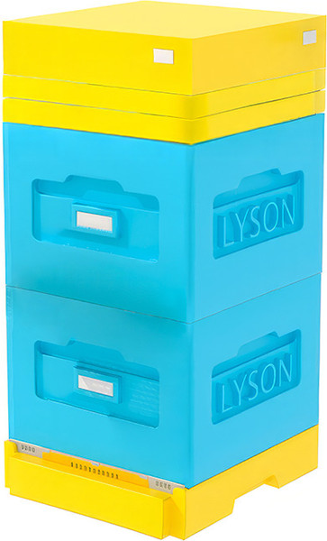 Изображение товара Улей Lyson Дадан На 10 Рамок / WK46PW (розовый/неокрашенный)