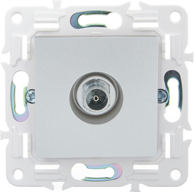Изображение товара Розетка IEK Skandy SK-A10-O-K23 (серебристый)
