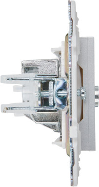 Изображение товара Розетка IEK Skandy SK-A10-O-K23 (серебристый)