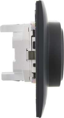 Изображение товара Розетка IEK Skandy SK-R24-16-K53-F (графит)