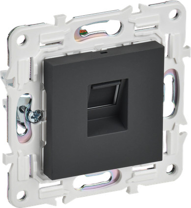 Изображение товара Розетка IEK Skandy SK-K10-2-K53 (графит)