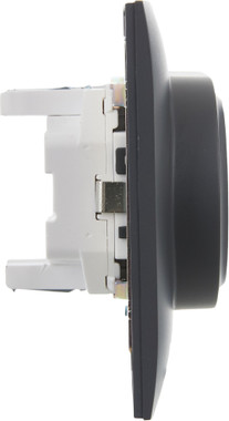 Изображение товара Розетка IEK Skandy SK-R24-16-K48-F (титан)