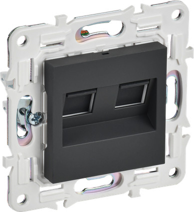 Изображение товара Розетка IEK Skandy SK-K20-1-K53 (графит)