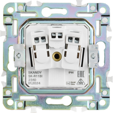 Изображение товара Розетка IEK Skandy SK-R16-16-44-K53 (графит)