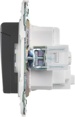 Изображение товара Розетка IEK Skandy SK-R16-16-44-K53 (графит)