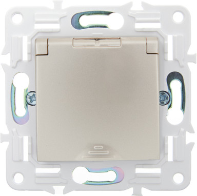 Изображение товара Розетка IEK Skandy SK-R16-16-44-K37 (шампань)