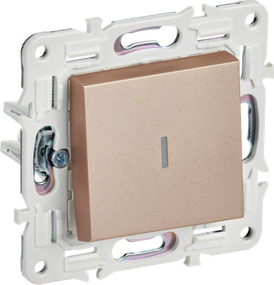 Изображение товара Выключатель IEK Skandy SK-V12-1-10-K98 (песочный)
