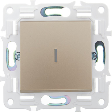 Изображение товара Выключатель IEK Skandy SK-V12-1-10-K98 (песочный)