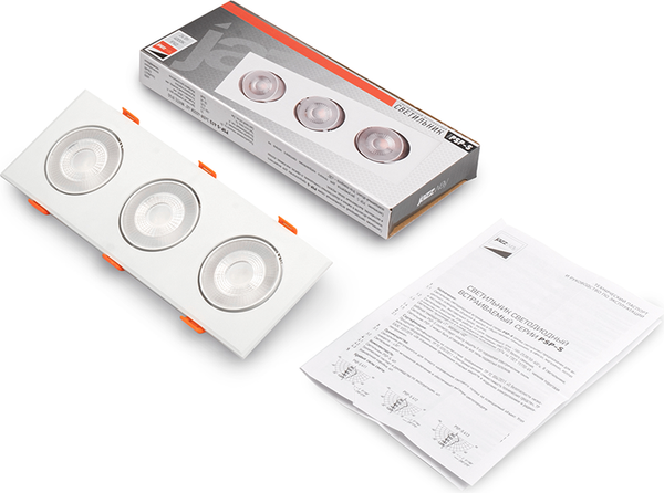 Изображение товара Точечный светильник JAZZway PSP-S 413 3x8Вт 4000К / 5048379