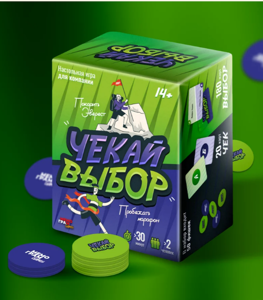 Изображение товара Настольная игра Мемограм Чекай выбор / МГ023-1
