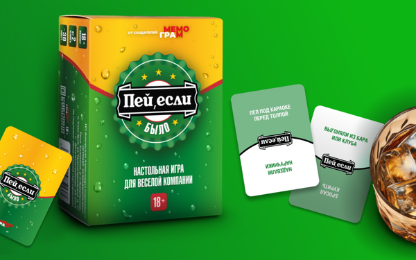 Изображение товара Настольная игра Мемограм Пей, если было / МГ017-1