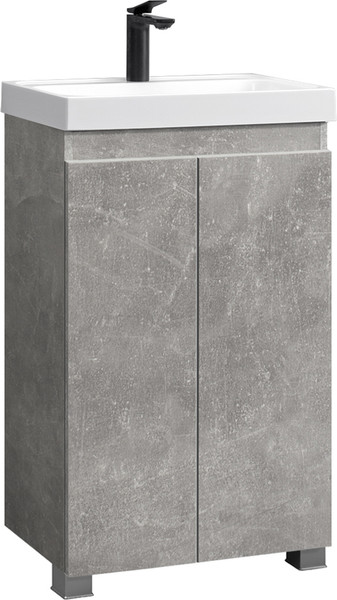 Изображение товара Тумба под умывальник Belux Бостон Н 60 (31, бетон чикаго светло-серый)