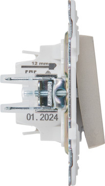 Изображение товара Выключатель IEK Skandy SK-V10-1-10-K37 (шампань)