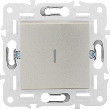 Изображение товара Выключатель IEK Skandy SK-V10-1-10-K37 (шампань)