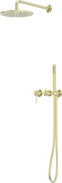 Изображение товара Душевая система со смесителем Abber Wasser Kreis 316 / AF8118BG (золото брашированное)