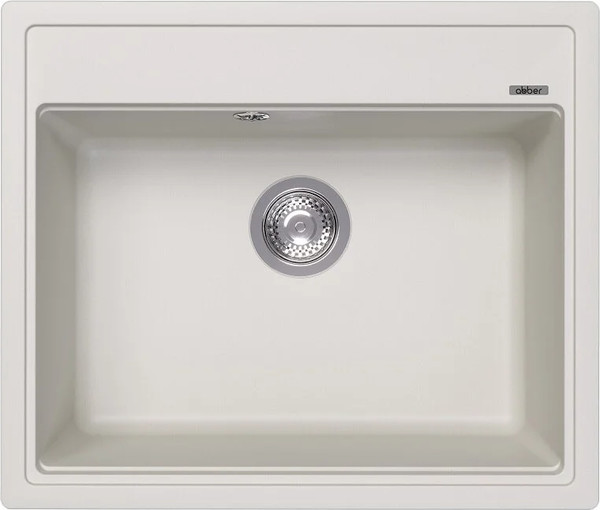 Изображение товара Мойка кухонная Abber Quarz AQ2902W (белый)