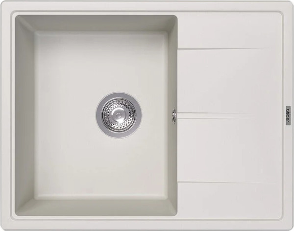 Изображение товара Мойка кухонная Abber Quarz AQ2903W (белый)