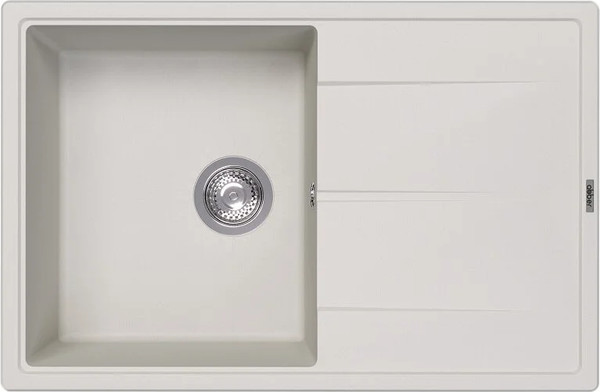 Изображение товара Мойка кухонная Abber Quarz AQ2904W (белый)