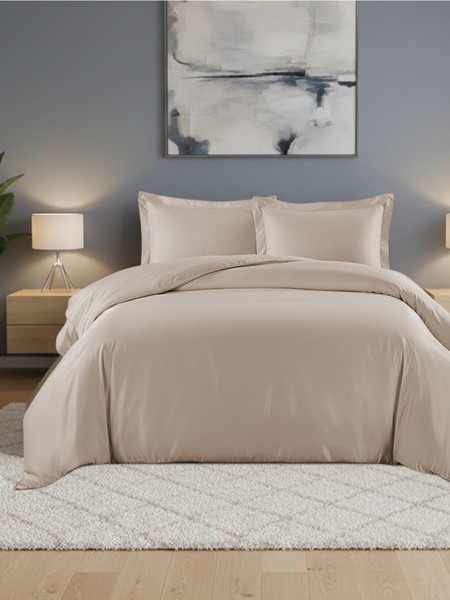 Изображение товара Комплект постельного белья GoodNight Just Sateen 1.5сп / 437045 (бежевый, 50x70)