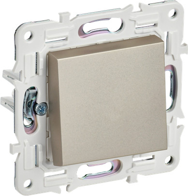 Изображение товара Выключатель IEK Skandy SK-V12-0-10-K37 (шампань)