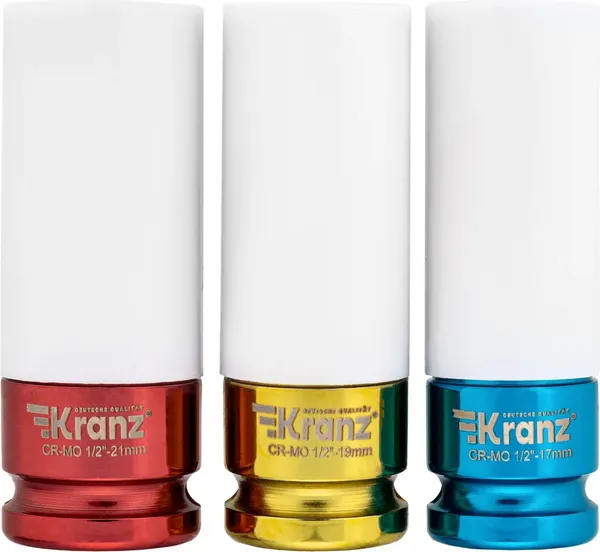 Изображение товара Набор головок слесарных Kranz KR-12-8423 (3пр)