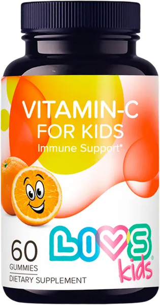 Изображение товара Пищевая добавка LIVS Мармеладные пастилки Витамин-С для детей (60шт)