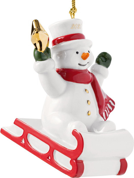 Изображение товара Елочная игрушка Villeroy & Boch Снеговик 2025 Christmas Classics / 14-8675-4351