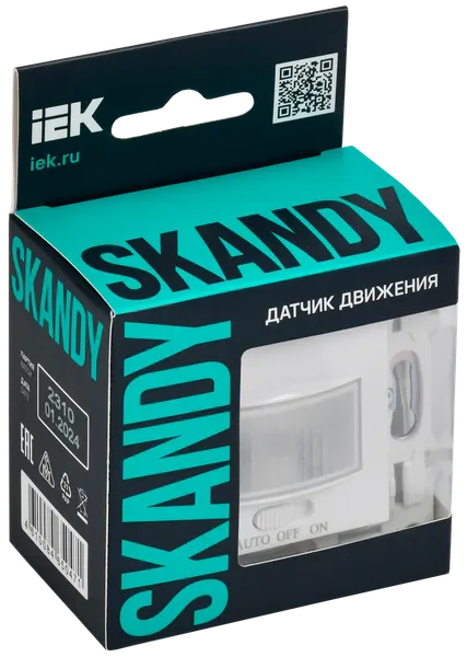 Изображение товара Датчик движения IEK SK-MS10-N-150-05-K01 (арктический белый)