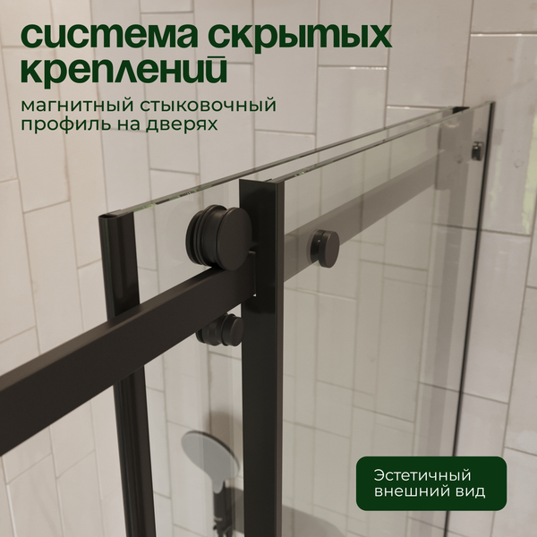 Изображение товара Душевой уголок Benetto BEN_501_BL_C 195x120x90