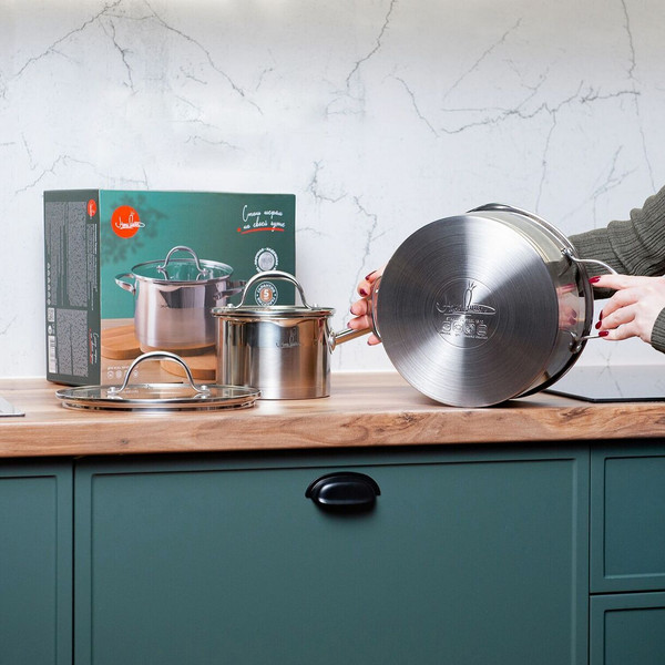 Изображение товара Кастрюля HomeQueen Тандем / 77270