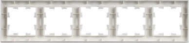 Изображение товара Рамка для выключателей и розеток IEK Brite BR-M52-K91 (арктический белый)