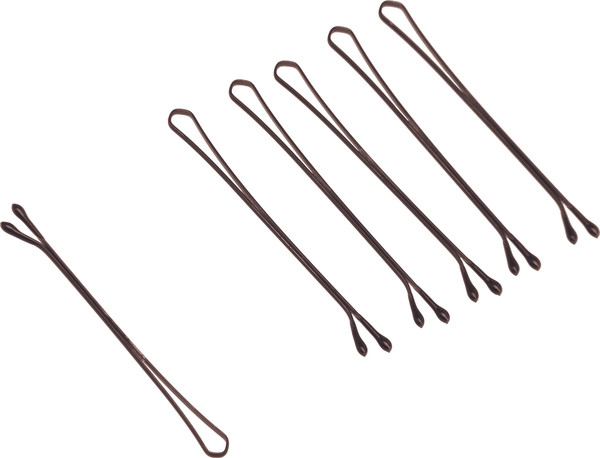 Изображение товара Набор заколок-невидимок для волос Dewal CL152 (500г, коричневый)