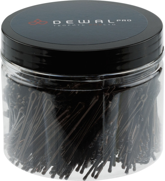 Изображение товара Набор заколок-невидимок для волос Dewal CL152 (500г, коричневый)