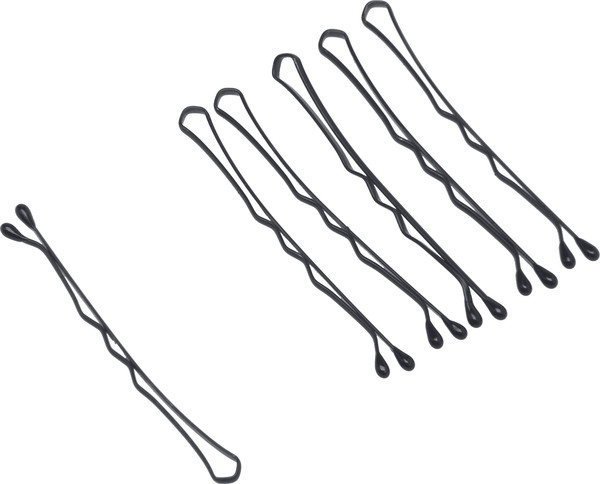 Изображение товара Набор заколок-невидимок для волос Dewal CL153 (500г, черный)