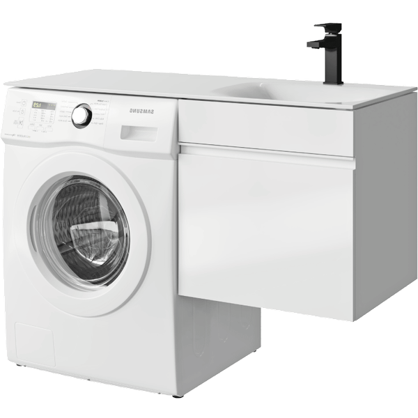 Изображение товара Тумба под умывальник Aqwella под стиральную машину Duet DU01051