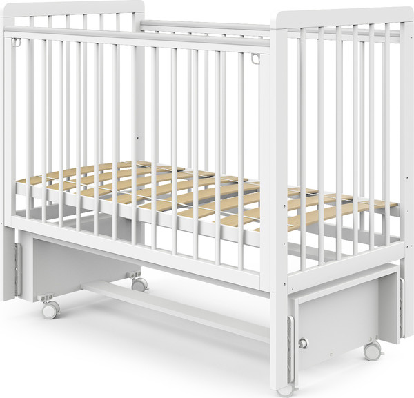 Изображение товара Детская кроватка Sweet Baby Vita с маятником (белый)