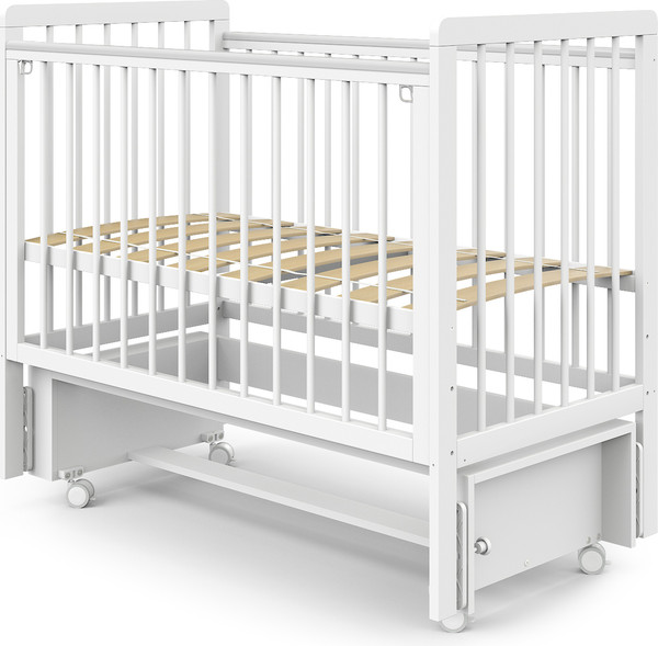 Изображение товара Детская кроватка Sweet Baby Vita с маятником (белый)