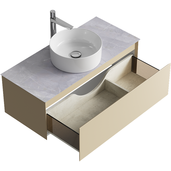 Изображение товара Тумба под умывальник Aqwella Geometria GE01101MD+STG1014X456GS