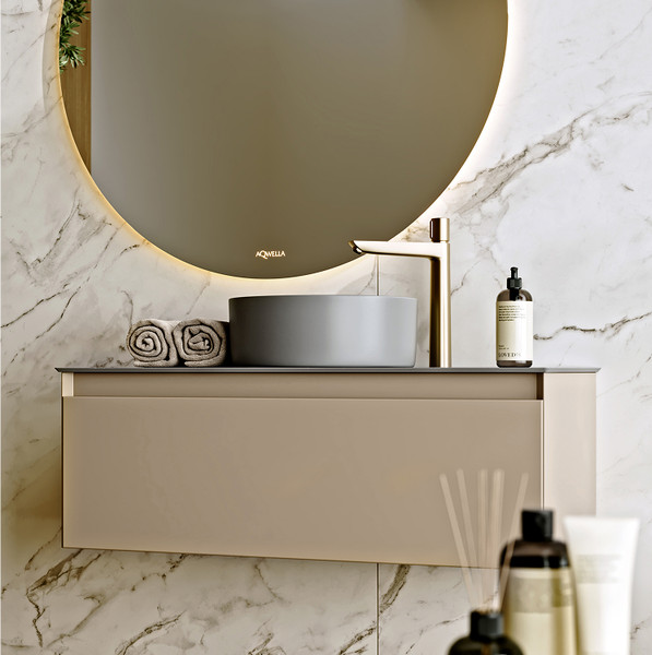 Изображение товара Тумба под умывальник Aqwella Geometria GE01101MD+STG1014X456GS
