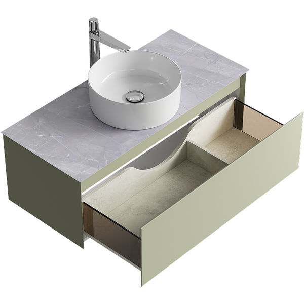 Изображение товара Тумба под умывальник Aqwella Geometria GE01101SH+STG1014X456GS